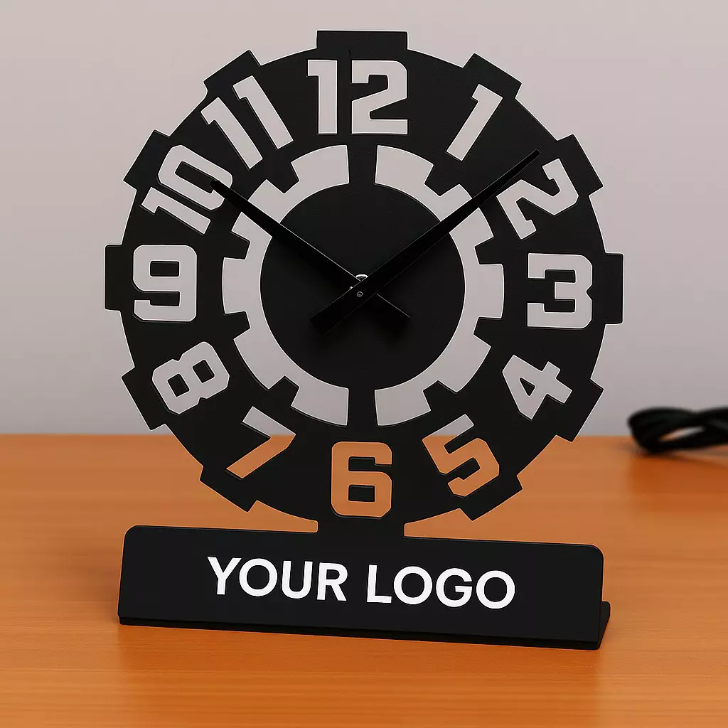 عکس اصلی ساعت تبلیغاتی رومیزی کد J-200