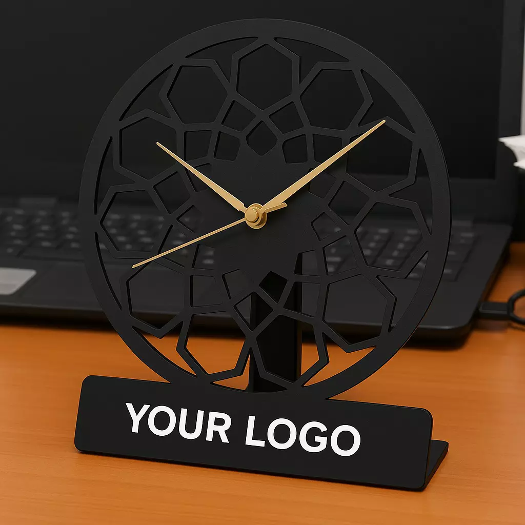 عکس اصلی ساعت تبلیغاتی رومیزی کد J-204