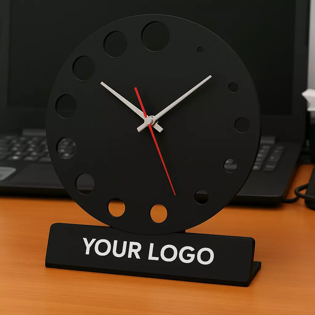 عکس اصلی ساعت تبلیغاتی رومیزی کد J-205