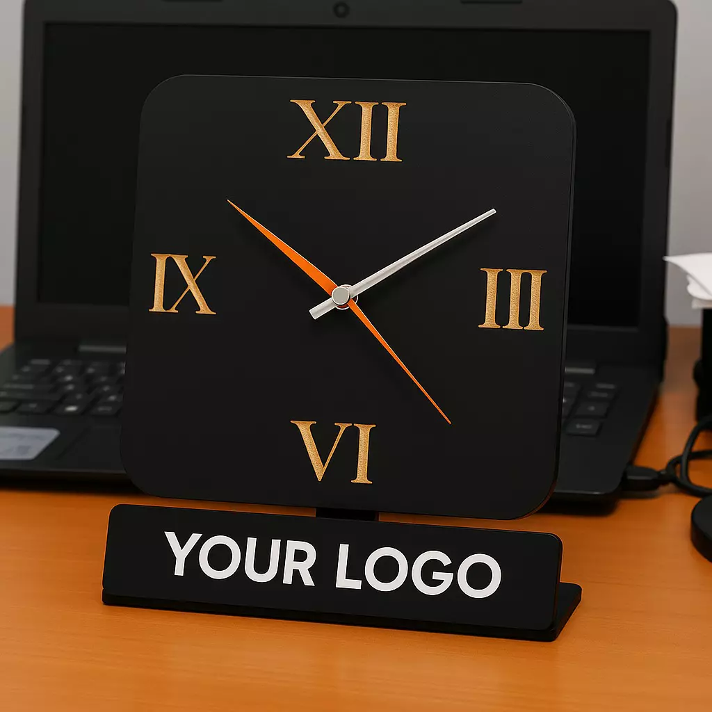 عکس اصلی ساعت تبلیغاتی رومیزی کد J-206