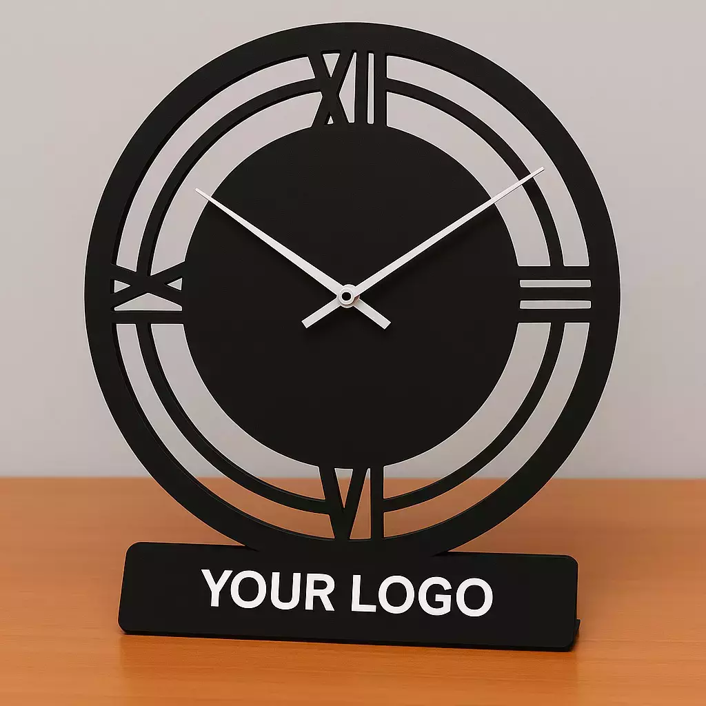 عکس اصلی ساعت تبلیغاتی رومیزی کد J-208