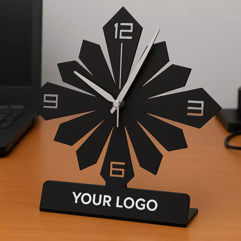 عکس اصلی ساعت تبلیغاتی رومیزی کد J-209