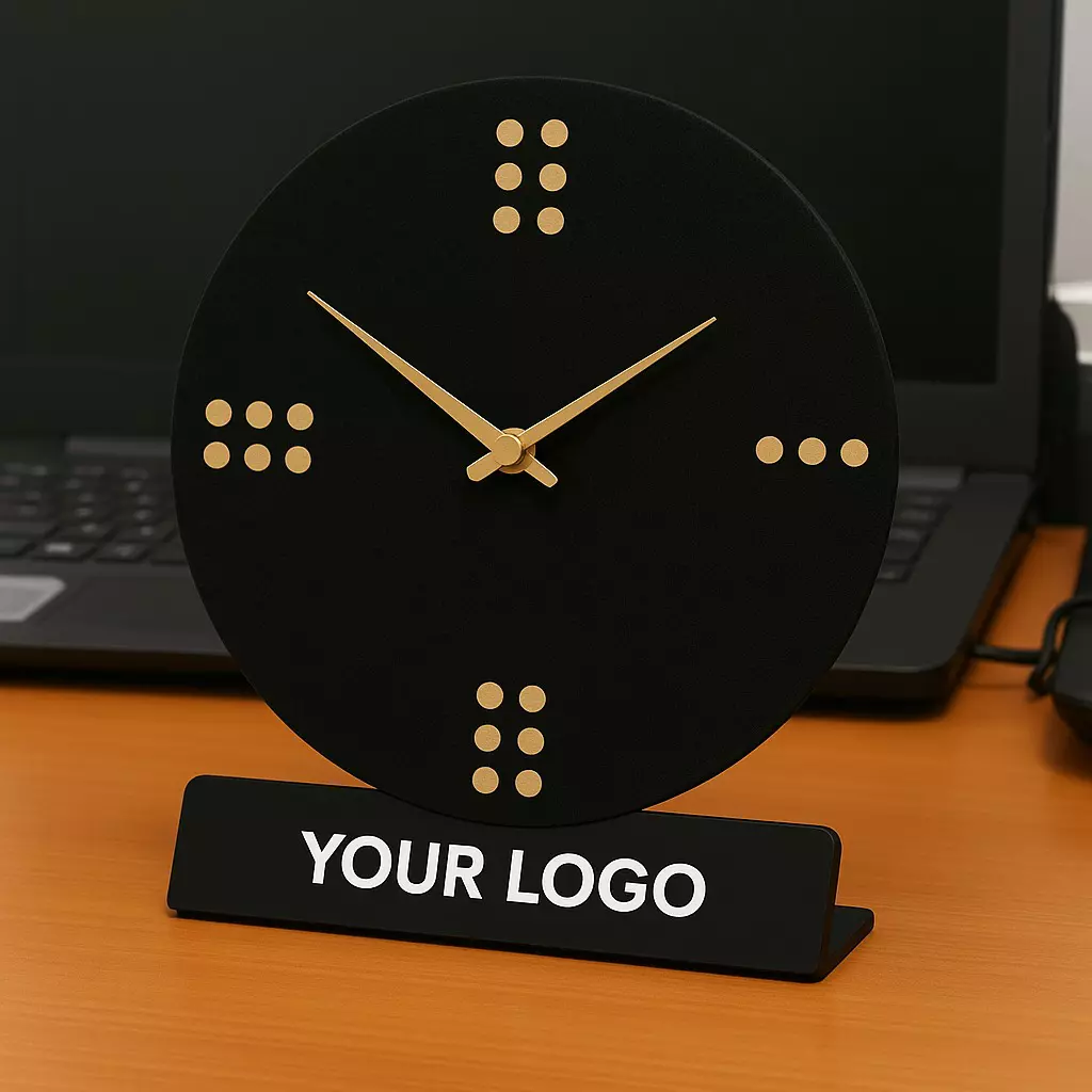 عکس اصلی ساعت تبلیغاتی رومیزی کد J-212