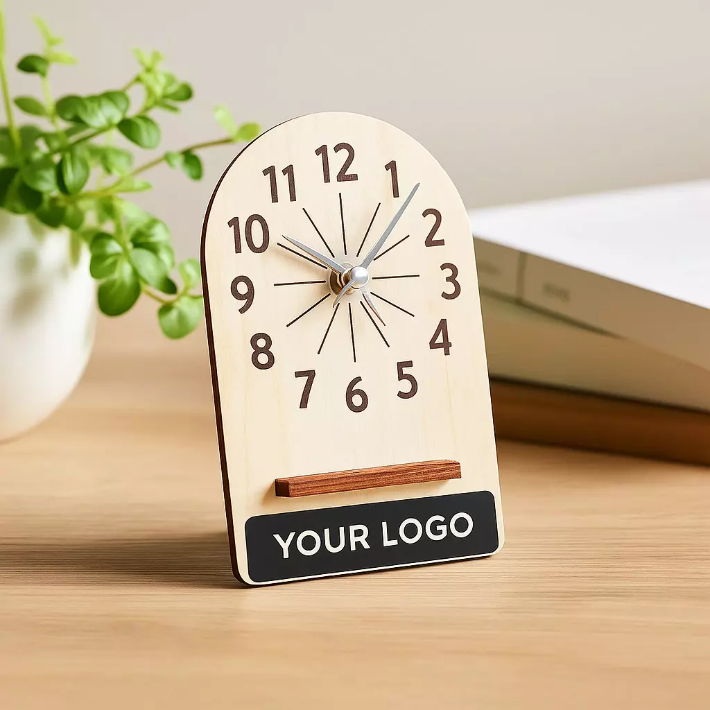 عکس اصلی ساعت تبلیغاتی رومیزی کد J-203