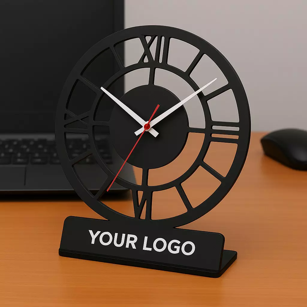 عکس اصلی ساعت تبلیغاتی رومیزی کد J-202