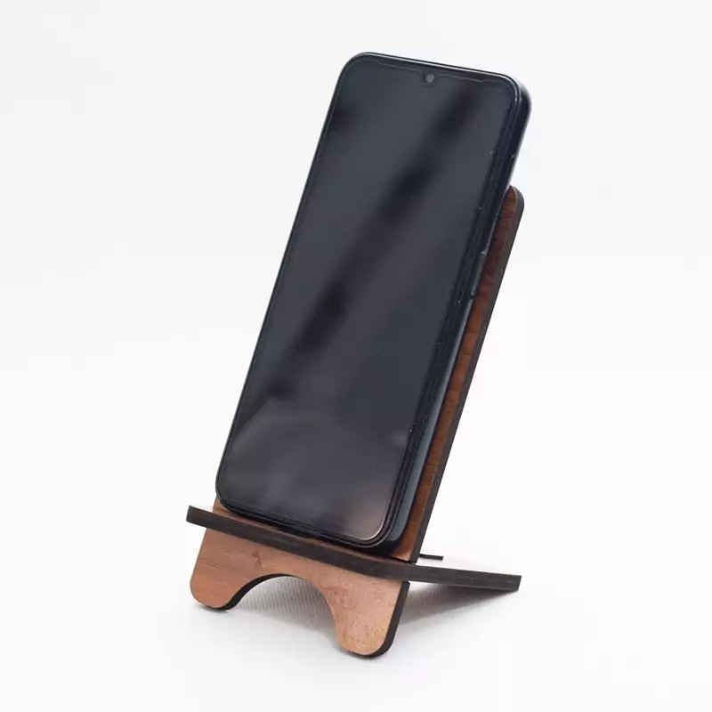 عکس اصلی هولدر(نگهدارنده)موبایل چوبی